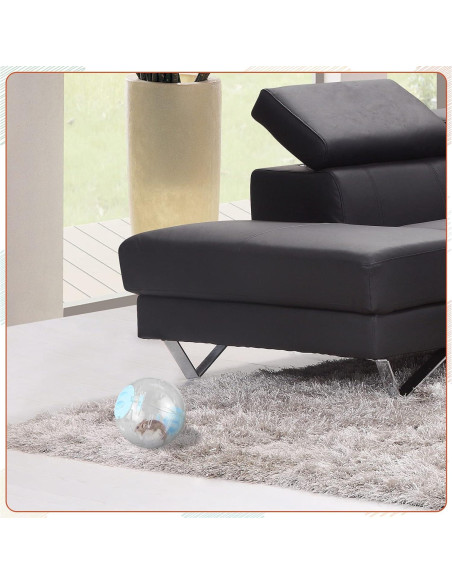 Bola de Ejercicio para Hámster Andiker 14cm Transparente