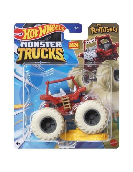 Hot Wheels Monster Trucks Flintmobile Los Picapiedra 2024