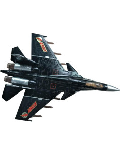 Avión de Combate HSOMiD con Luces y Sonidos - 26.2x19.8cm 2