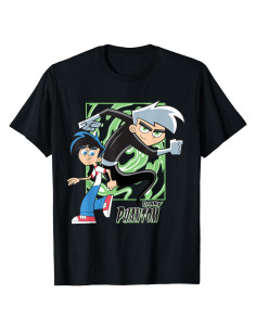 Camiseta Danny Phantom Nickelodeon Hombre Clásica