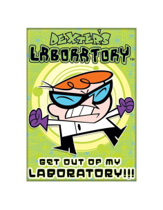 Imán Coleccionable Ata-Boy Laboratorio de Dexter 6.35x8.89cm