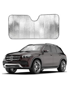 Sombra de Parabrisas Plegable EcoNour Grande Plata UV 98%