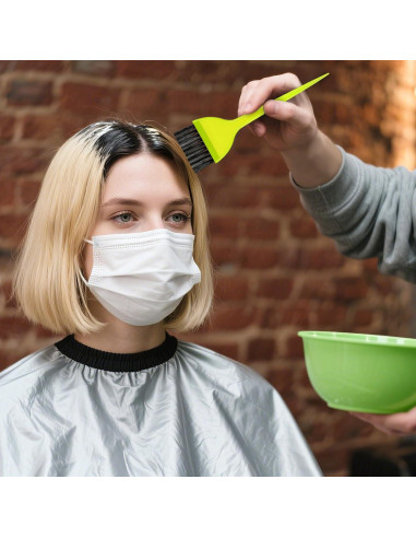 Kit de Brochas para Teñir el Cabello FdcLixuvol - 3 Pcs Colores