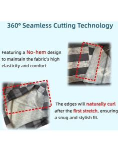 4PCS Gaiters de Cuello Patrióticos USA - Protección Solar UV 2