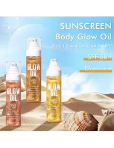 Aceite Brillante Corporal FIVEFULU SPF 50 Hidratante 100 ml 2