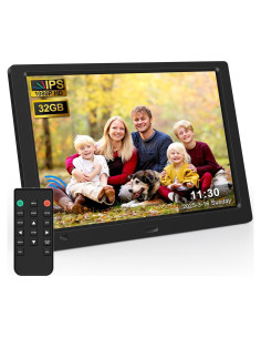 Marco de Fotos Digital KECAG 10.1" HD 1920x1080 con USB 32GB