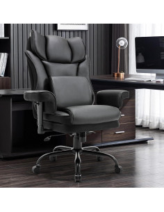 Silla de Oficina Ergonómica BOSMILLER 500lbs Ajustable Masaje 2