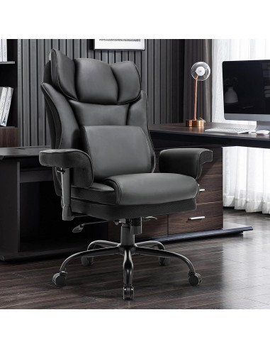 Silla de Oficina Ergonómica BOSMILLER 500lbs Ajustable Masaje