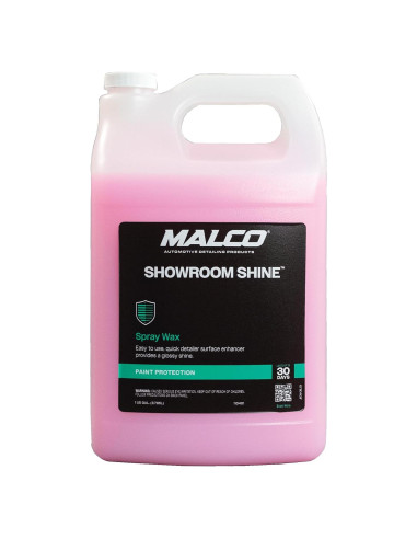 Cera en aerosol Malco Showroom Shine 3.63 kg - 128 Fl Oz