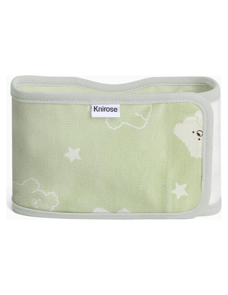 Correa de Abrazo Knirose para Bebés 0-6 Meses Algodón Verde