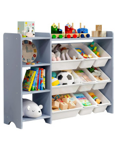 Organizador de Juguetes MallBest SNG01-GW 4 Niveles Madera