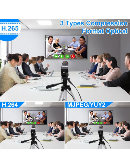 Cámara 4K IFWATER USB 3.0 HDMI 10X Zoom Manual 60fps