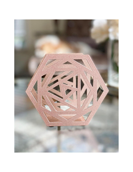 Soporte de Servilletas Vertical Chez JuJu Oro Rosa Acero Inoxidable