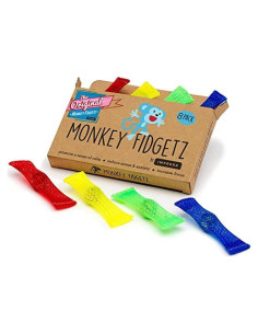 Juguete Antiestrés Malla y Canica IMPRESA 8-Pack 8.89 cm