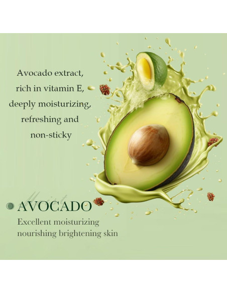 Set de Cuidado de Piel Aguacate Yasovigi 11 Piezas Hidratante Set de Cuidado de Piel Aguacate Yasovigi 11 Piezas Hidratante