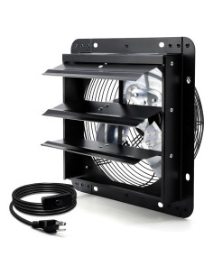 Ventilador de Escape Hipoilk 7" con Motor de Cobre 760 CFM