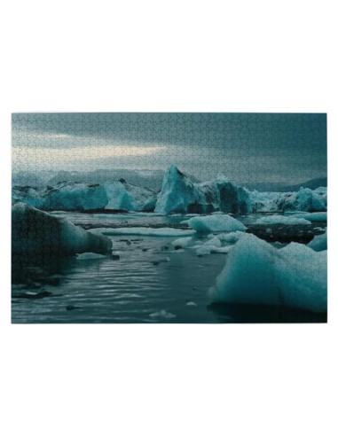 Rompecabezas de Madera 1000 Piezas Montañas Flotantes 75x50cm