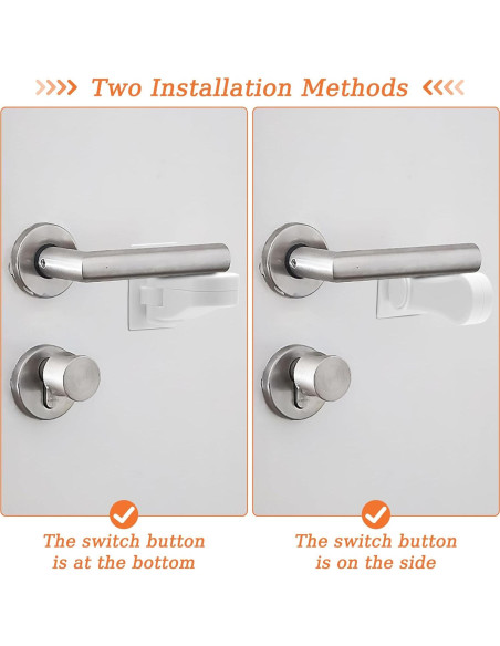 Cerradura de Puerta a Prueba de Niños Coolrunner - Fácil Instalación