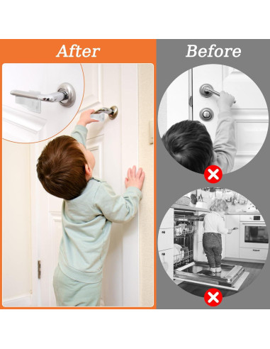 Cerradura de Puerta a Prueba de Niños Coolrunner - Fácil Instalación