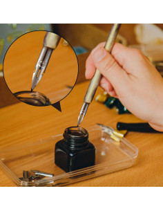 Conjunto de 10 Plumillas de Cómic Modelo G Zonon - Duraderas y Flexibles 2