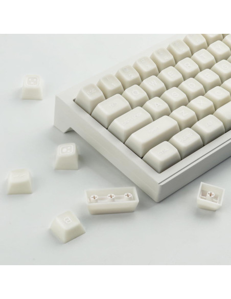 Juego de Teclas PBT Tsung - 142 Teclas Jade Blanco SA