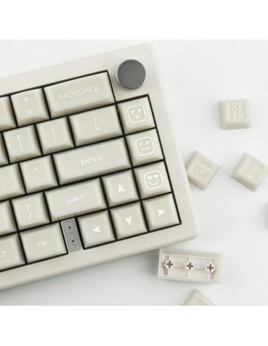 Juego de Teclas PBT Tsung - 142 Teclas Jade Blanco SA