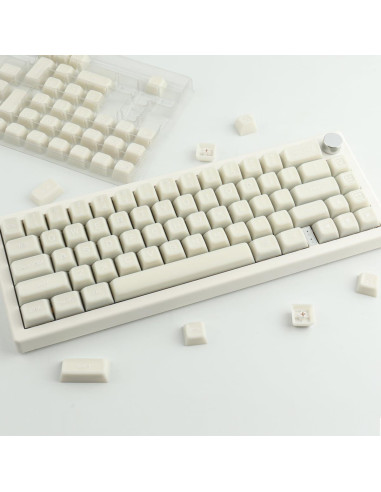 Juego de Teclas PBT Tsung - 142 Teclas Jade Blanco SA