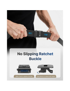 Cinturón de Trinquete Fairwin para Hombres - Nylon Elástico S 2