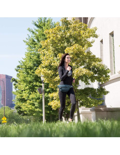 Paquete de Cintura Antirrobo Travelon 43127 Negro 24.1x15.2cm 2