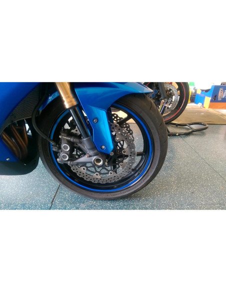 Rayas Reflectantes Azules 3M para Rines de 43 cm - Juego Completo Rayas Reflectantes Azules 3M para Rines de 43 cm - Juego Completo