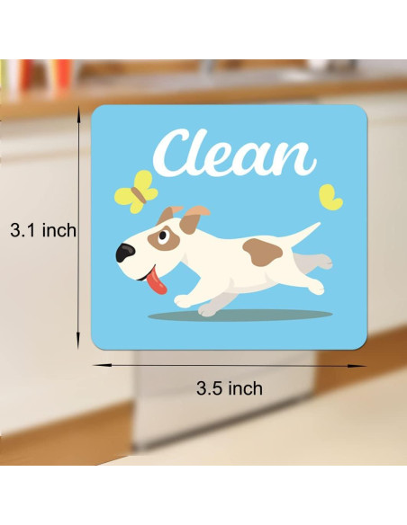 Imán Limpio/Sucio Umtiti 8.89x7.87cm Doble Cara Perro