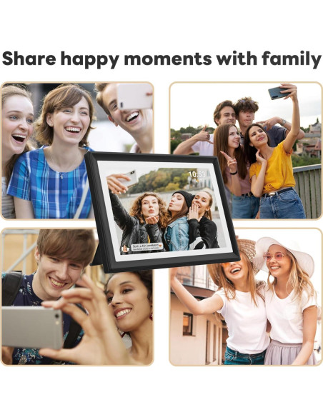 Marco de Fotos Digital REUMAR 10.1" WiFi 32GB Pantalla IPS Marco de Fotos Digital REUMAR 10.1" WiFi 32GB Pantalla IPS