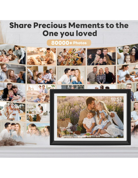 Marco de Fotos Digital REUMAR 10.1" WiFi 32GB Pantalla IPS Marco de Fotos Digital REUMAR 10.1" WiFi 32GB Pantalla IPS