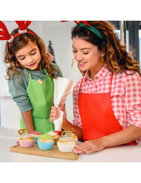 Forros de Cupcake Caperci Blancos 150 Cuentas Resistentes