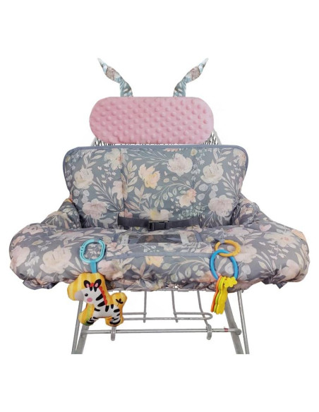 Cubierta de carrito de compras ICOPUCA 2 en 1 con cojín extra