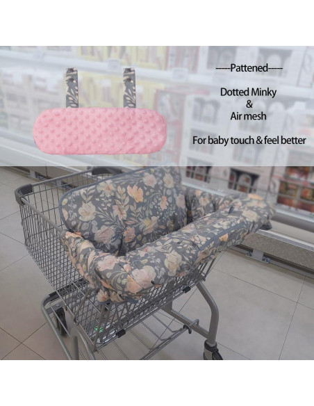 Cubierta de carrito de compras ICOPUCA 2 en 1 con cojín extra