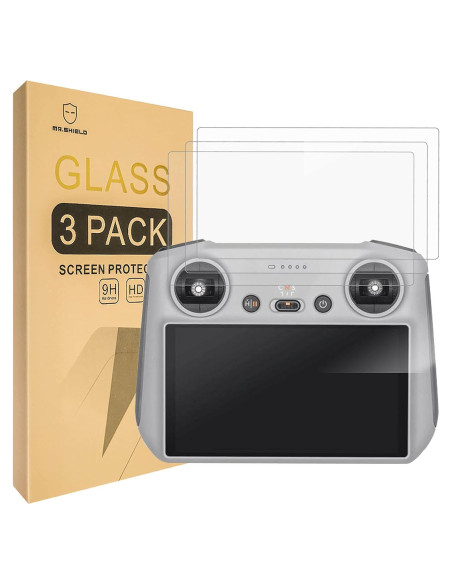 Protector de Pantalla Mr.Shield para DJI Mini 3/4 Pro - 3 PCS Vidrio Templado 9H