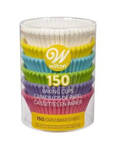 Forros para Cupcakes Wilton Multicolor 150 Piezas 5.08 cm 2
