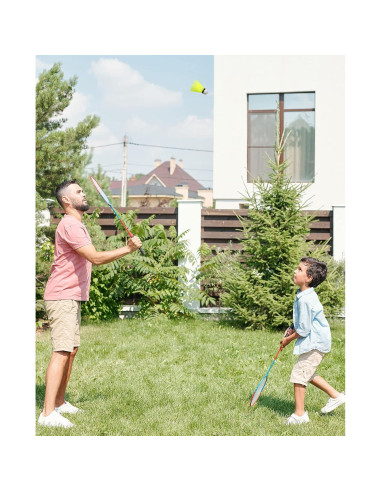 Plumas de Bádminton HIRALIY SC12-Y Nylon 12 Piezas Amarillo