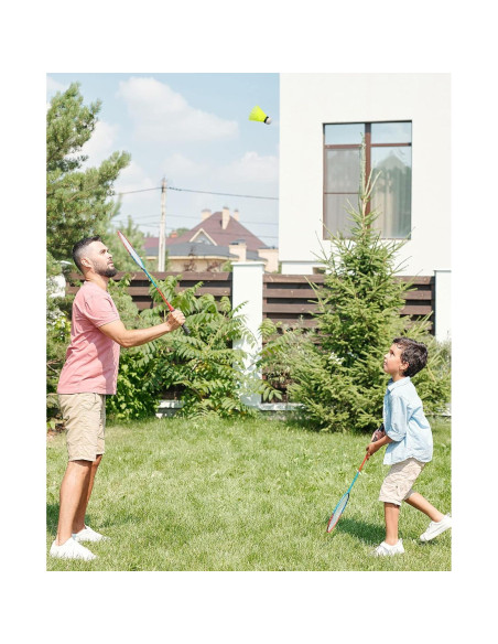 Plumas de Bádminton HIRALIY SC12-Y Nylon 12 Piezas Amarillo
