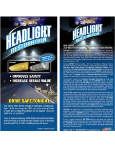 Kit de Restauración de Faros Gliptone - Restaura 4 Faros, Sin Lijado 2