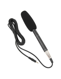 Micrófono de Condensador XLR Profesional Genérico Tipo Escopeta