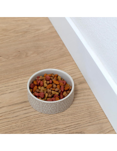 Cuenco para mascotas cerámica Fringe Studio Sevilla Tile Sand 1.5 tazas