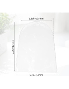 Estuche de Exhibición para Figuras 19.3x16cm PVC Rose-cha 2