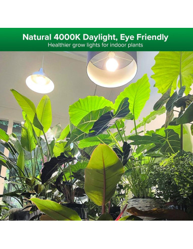 Bombilla de Crecimiento SANSI 10W Espectro Completo 4000K