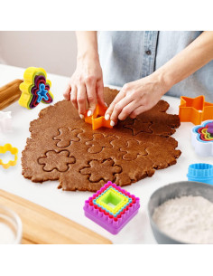 Juego de Cortadores de Galletas SOOKOO 32 Piezas Multicolor 2