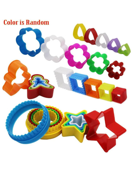 Juego de Cortadores de Galletas SOOKOO 32 Piezas Multicolor