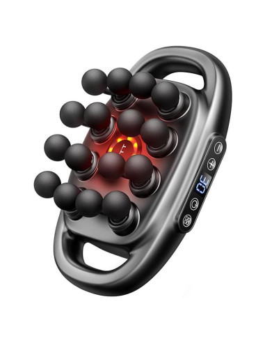 Pistola de Masaje Aocesk 16 Cabezas Tejido Profundo Silenciosa