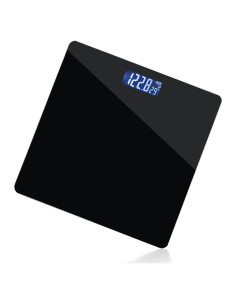 Balanza Digital Moss & Stone Negra 180kg Pantalla LCD