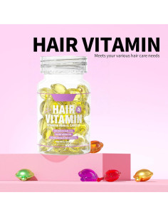 Suero Vitamínico para Cabello Gowwim - 30 Cápsulas Reparadoras 2